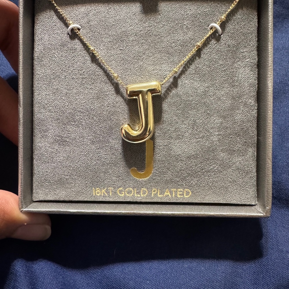 Lussoro 18KT Gold Plated NIB J